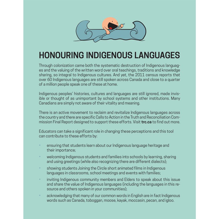 Honouring Indigenous Languages